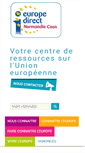 Mobile Screenshot of infoeurope.fr